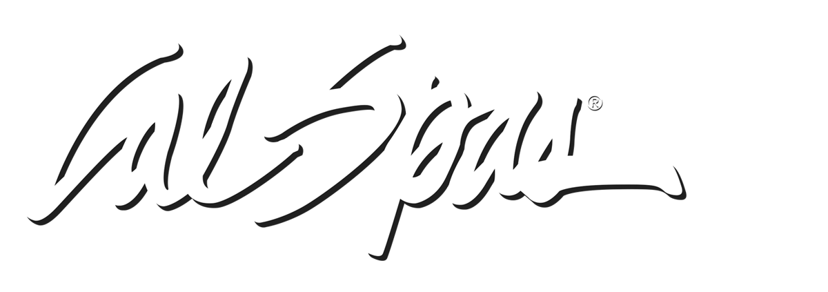 Calspas White logo Delray Beach